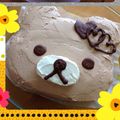 にゃんちゅ310's cooksnap of when they made 簡単☆リラックマケーキ.