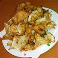 sooh68's cooksnap of when they made なんちゃってサモサ.