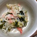 ダサコ's cooksnap of when they made もやしとわかめのナムル 中華サラダ.