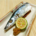 しじみごはん's cooksnap of when they made サンマの塩焼き～柚子胡椒添え～.