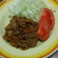 さぼてんクック's cooksnap of when they made ★簡単！ケチャップ入り＊豚の生姜焼き＊♪.
