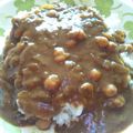 ohmagari's cooksnap of when they made 激スパイシー！チキンとビーンズのカレー.