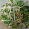 aaaayama's cooksnap of when they made 大根と水菜のサラダ.