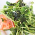 さわdesu's cooksnap of when they made 豆苗の海藻サラダ.