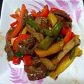 raranto's cooksnap of when they made 牛肉のオイスター炒め.