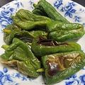 みゃじま's cooksnap of when they made ピーマンを丸焼きにする！だけ！.
