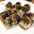 GSY's cooksnap of when they made いわしと大葉・チーズ・梅のオーブン焼き♡.