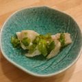 zensaku's cooksnap of when they made レンジで簡単☆蒸したらのねぎ塩タレ☆.