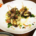 あさのりんご's cooksnap of when they made ちょこっとつまみ　蒸し茄子とクリチ.