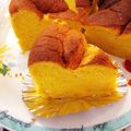 confizuryi's cooksnap of when they made カボチャのスフレケーキ.