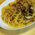 PaniCafe's cooksnap of when they made 納豆としめじのぺぺロンチーノ.