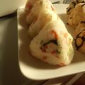 yu～kari's cooksnap of when they made ちょっと贅沢なスモークサーモンおにぎり♡.