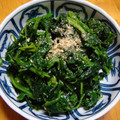 bayashi001's cooksnap of when they made ひと味違う♫ほうれん草のおひたし.