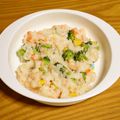 つちかな's cooksnap of when they made 離乳食中期☆鮭とブロッコリーの豆乳ドリア.