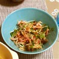 モリリン★'s cooksnap of when they made カニカマ入り♪貝割れと舞茸の胡麻ポン和え.