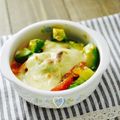 milk＊crown's cooksnap of when they made アボカドと卵のチーズ焼き.
