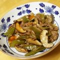 ぽりぽり拓庵's cooksnap of when they made ピーマン牛肉玉ねぎの中華炒め.