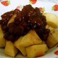 スイカが好物's cooksnap of when they made レンジで～南瓜と薩摩芋の煮物、小豆ON♪.