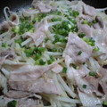 はまぴー's cooksnap of when they made 簡単(ﾟдﾟ)ｳﾏｰもやしと豚の蒸し焼き.