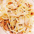 sasafula's cooksnap of when they made 超簡単！豚肉としゃきしゃきもやし炒め.