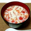 みなこパレス's cooksnap of when they made だし要らず【牛乳とトマトのお味噌汁】.