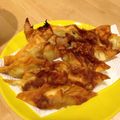 小ねこママもりんちゅ's cooksnap of when they made ❤餃子・ワンタン皮で枝豆クリチー揚げ❤.