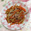 あざらしの赤ちゃん's cooksnap of when they made 簡単da和♪ きんぴらごぼう.