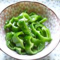Satoco❋'s cooksnap of when they made 即席！お弁当に！ピーマンの和え物.