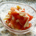 Satoco❋'s cooksnap of when they made トマトの搾菜＆らっきょうで甘酢和え.