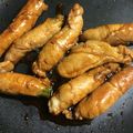 jaorin's cooksnap of when they made もやし＆おくらの豚肉巻き.