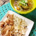 Nena346's cooksnap of when they made 圧力鍋で☆即2品☆蒸し鶏と野菜スープ.