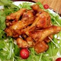 ＠こまき＠'s cooksnap of when they made 簡単☆手羽元のこっ照り煮.