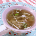 赤い電話's cooksnap of when they made 生姜ときのこのほっこりスープ♪.