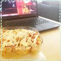 nyokki94's cooksnap of when they made ベーコンとポテトのチーズ焼き.