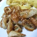 qoouru's cooksnap of when they made ちくわの照り焼き.