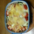 ふたばさくら's cooksnap of when they made 簡単夏野菜ズッキーニとトマトのチーズ焼き.