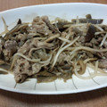 ☆あにぃ☆'s cooksnap of when they made なすともやし、牛肉の炒めもの.