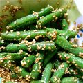 けんちゃんひーちゃん's cooksnap of when they made いんげんの★胡麻和え.