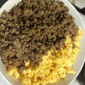 クック7MVGG4☆'s cooksnap of when they made 簡単！そぼろ.