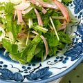 カナティー☆'s cooksnap of when they made 新玉ねぎと水菜のサラダ.