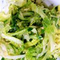 イシchan's cooksnap of when they made レタス消費に。レタスのナムル.