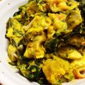 chokobi's cooksnap of when they made かぼちゃとほうれん草のマヨネーズ和え.