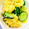 HMまま's cooksnap of when they made さつまいもサラダ(♡u ‿u)ﾟ.:｡+.