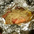 かほたくhy's cooksnap of when they made フライパンで♪鮭のホイル焼き.