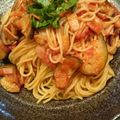 ☆☆☆じゅん☆☆☆'s cooksnap of when they made 自家製なすとバジルのトマトパスタ♫.