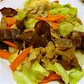 fukudoru's cooksnap of when they made ベストバランス☆豚きくらげ玉子甘酢炒め.
