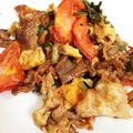マリメッコキッチン's cooksnap of when they made 豚肉入りトマトにら玉.