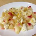 和宮鈴奈's cooksnap of when they made 桃モッツアレラ◆白ワインビネガー.