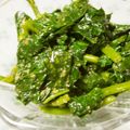 an0v0ko's cooksnap of when they made 空心菜の胡麻和え.