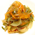 ぴぉたん's cooksnap of when they made 揚げない揚げだし豆腐の野菜あんかけ.
